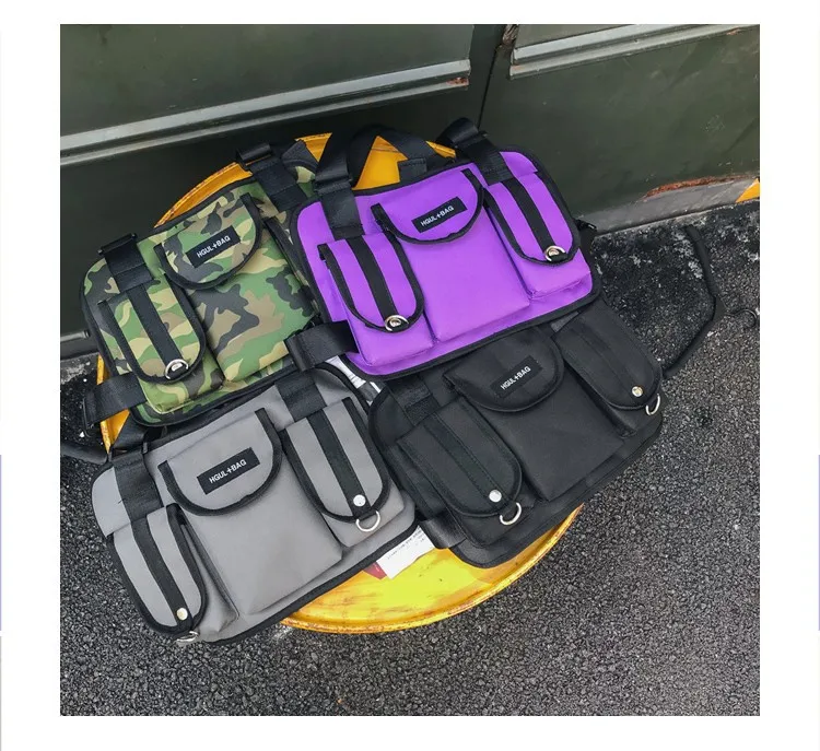 Qiaoduo West нагрудная сумка для мужчин Хип Хоп Уличная нагрудная сумка ремень для оружия Военная Тактическая Сумка через плечо поясная сумка