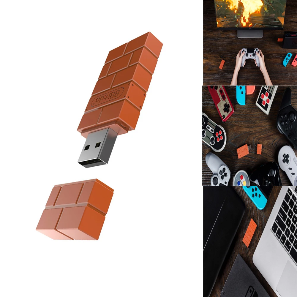 Для 8bitdo USB Беспроводной адаптер геймпад приемник для Windows /Mac OS/Raspberry Pi Nintendo Switch