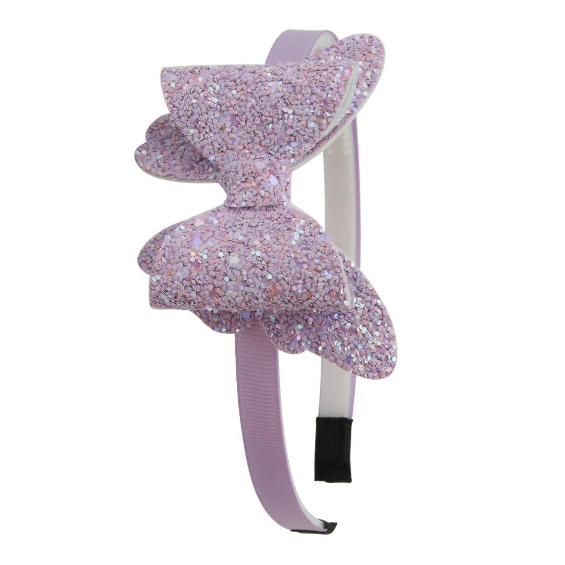 butterfly bow6 1 шт., блестящий Радужный бант, повязка на голову, ободок для вечеринки, 3 дюйма, градиентный Блестящий бант для волос, Бабочка, пластиковые повязки на голову, аксессуары - Цвет: butterfly bow6