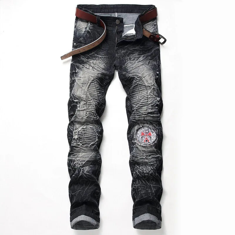 

Full Length Trousers 2020 hombre Causal Plus Size 42 Pantalon Jeans Street Skinny Jeans Men