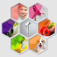 Shattaf Toilet Bidet Douche Spray Kit Shower Head Bracket Hose Sprayer Set Part Shattaf Toilet Bidet Douche Spray Kit Shower Head Bracket Hose Sprayer Set Part