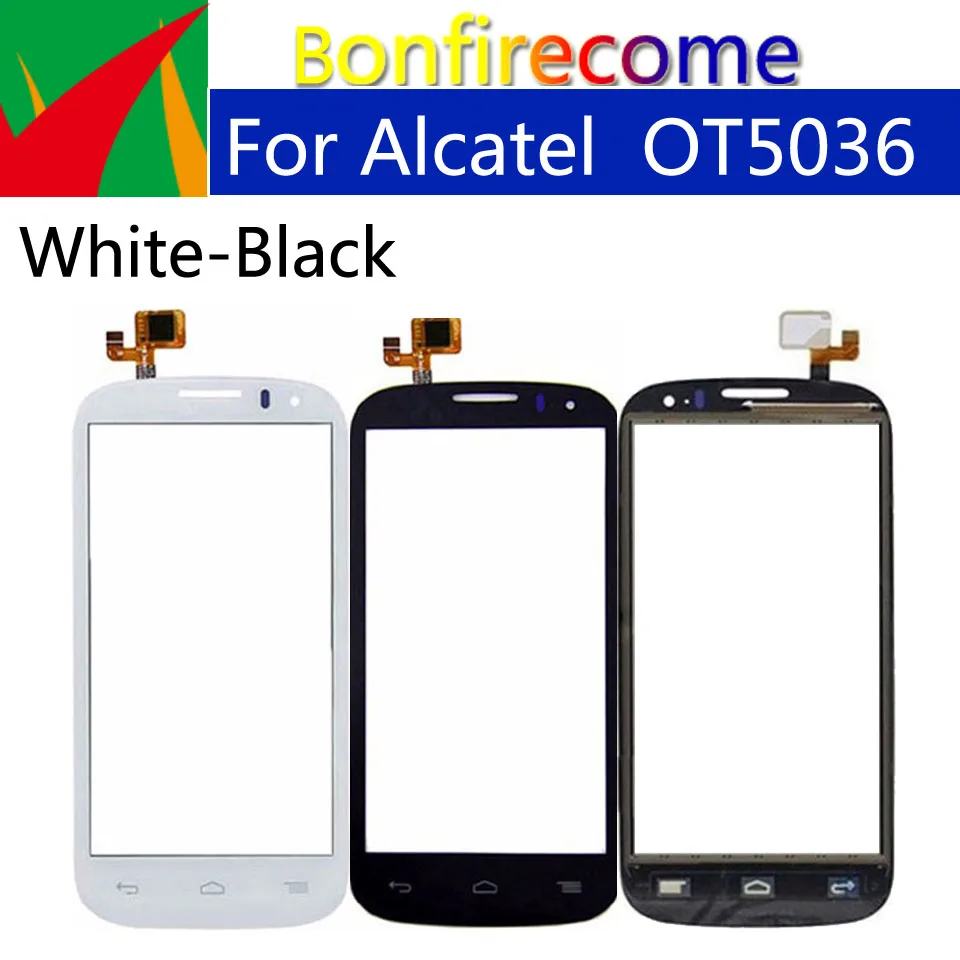 Сенсорный экран для Alcatel One Touch POP C5 OT5036 OT 5036 5036D 5037E сенсорный экран Сенсорная панель дигитайзер замена стекла 4,5"