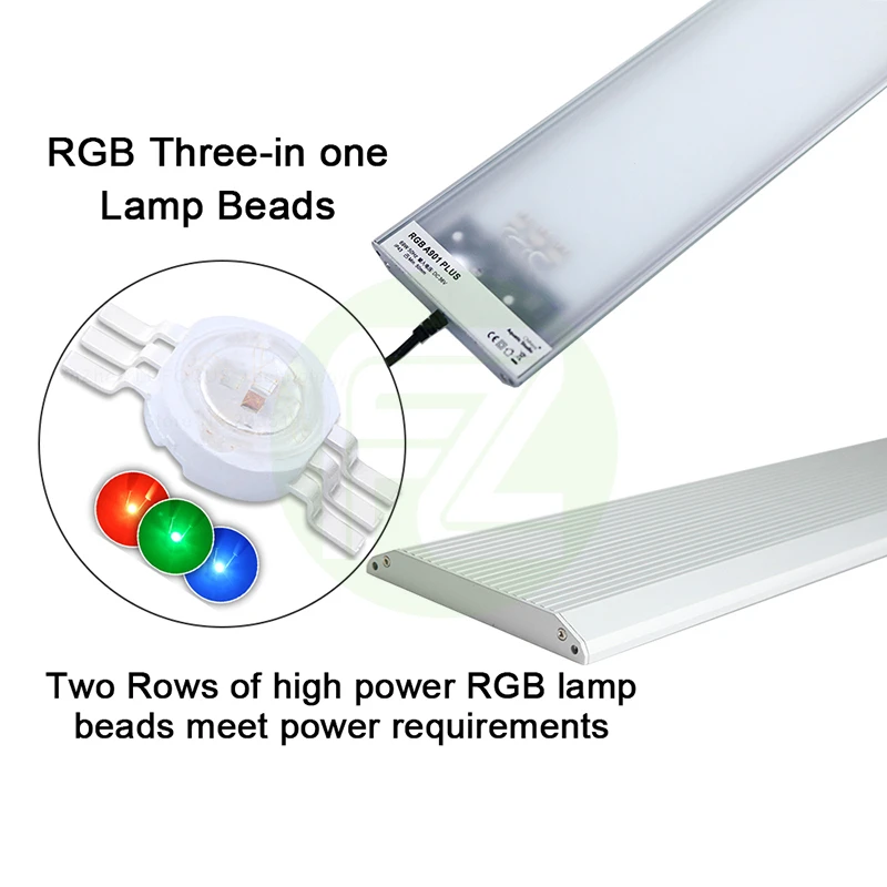 Светодиодный светильник для аквариума Chihiros RGB встроенный модуль приложения Aqaurium