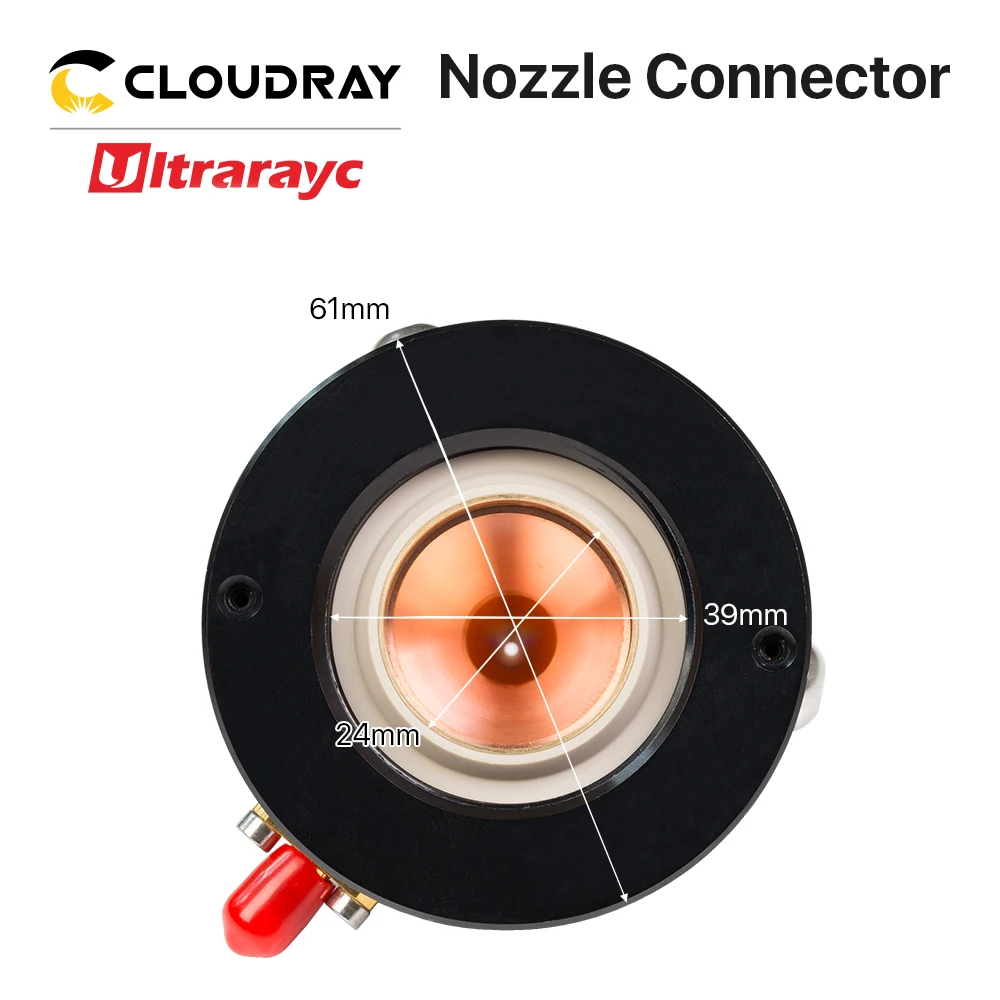 Ultrarayc Capacitive Sensor Nozzle Connector of Lasermech Cutting Head for Fiber Laser Cutting Machine