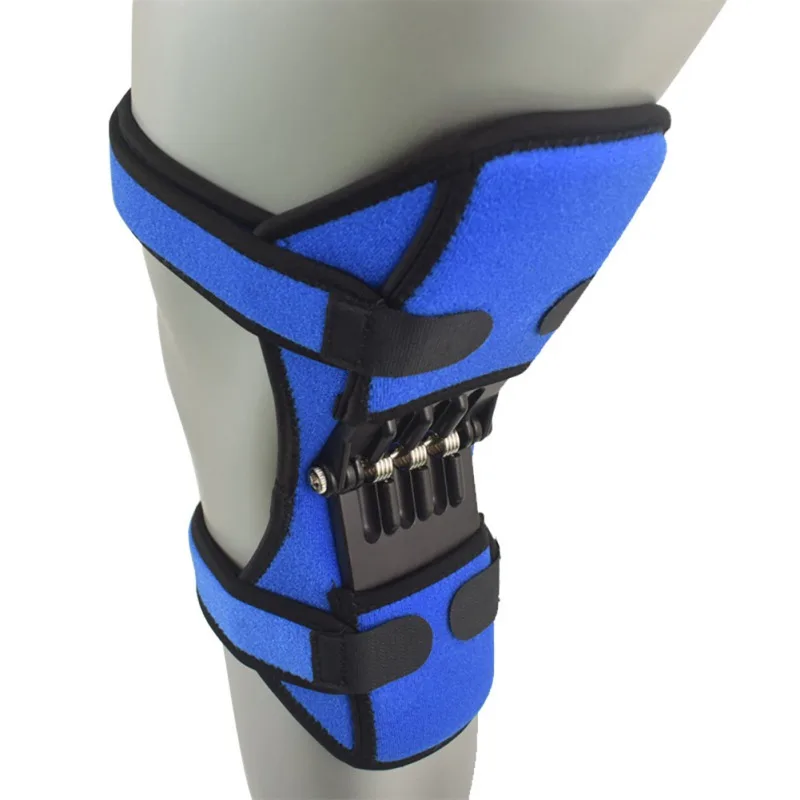 2pcs blue Поддержка суставов наколенники отскок мощность ноги наколенник поддержка ortofit стабилизатор joelheira power Lift - Цвет: 2pcs blue