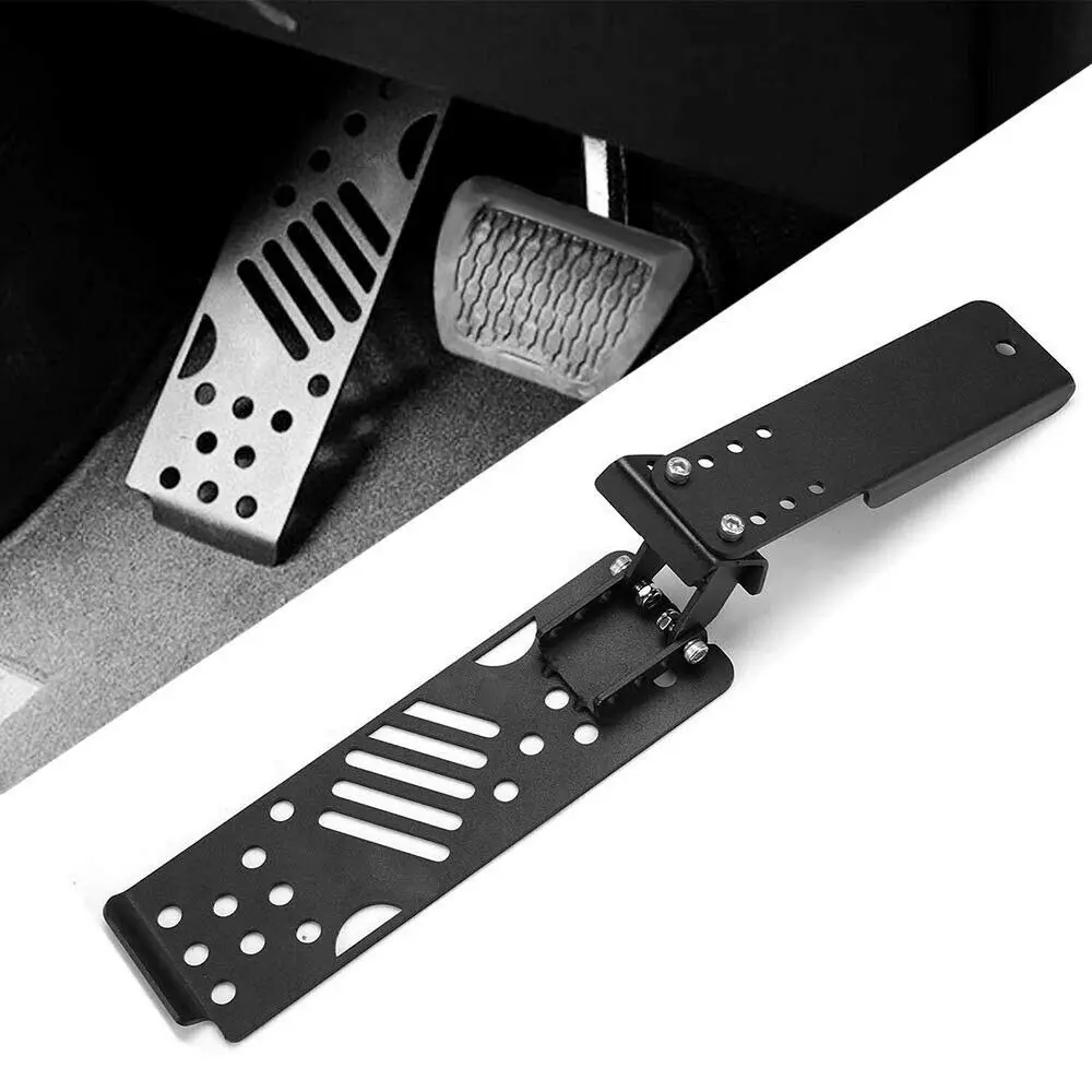 Aluminum Alloy Black Auto Left Foot Rest Pedal Pad Fit for 2018 FOR
