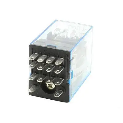 

HH54P DC12V Coil 4PDT 14 Pins 14P Electromagnetic Power Relay
