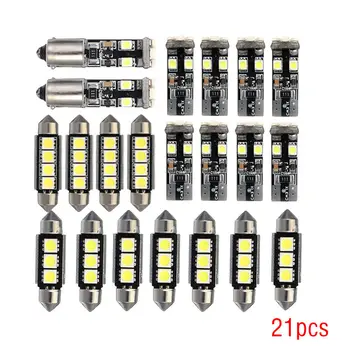 

21x White LED Interior Light Package For 1999 - 2005 BMW 3 Series M3 E4 MHY