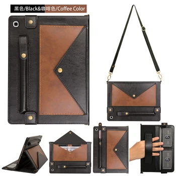 

Smart Color matching PU Leather Funda For Samsung Galaxy Tab S5e SM-T720 T725 10.5" Case Tablet Protector Flip Stand Cover+Pen