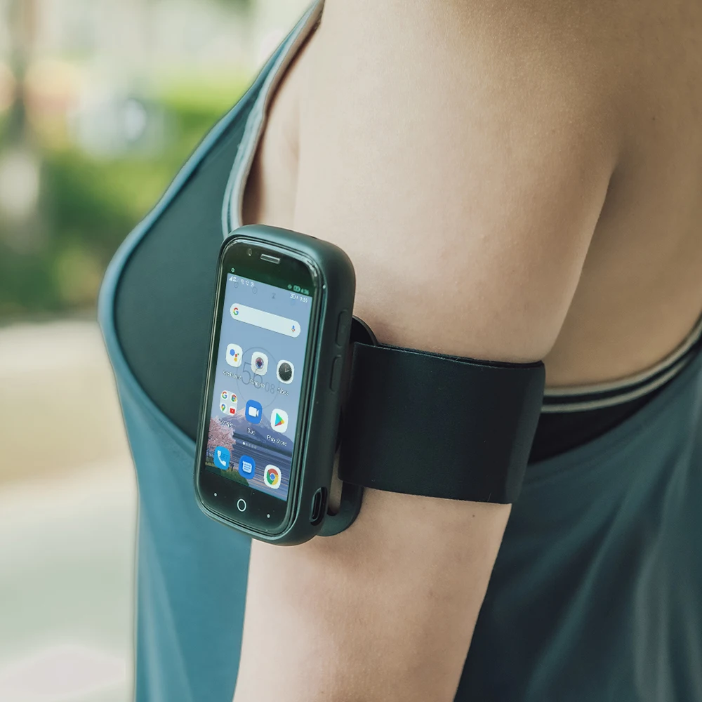 Unihertz Jelly2 付属品+携帯用バンドセット付き Unihertz Jelly 2 - 3インチ小型FeliCaスマホ (日本)