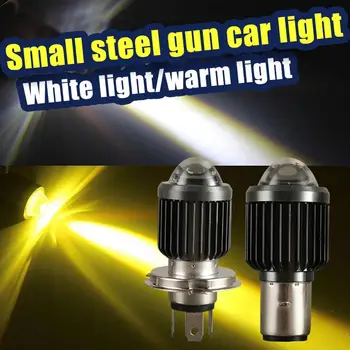 

Top H4 Dc9v-85v Led Motorcycle Headlight Ba20d Hs1 H6 Scooter Motorbike Headlamp Light Bulb Drl Accessories High Beam Low Beam