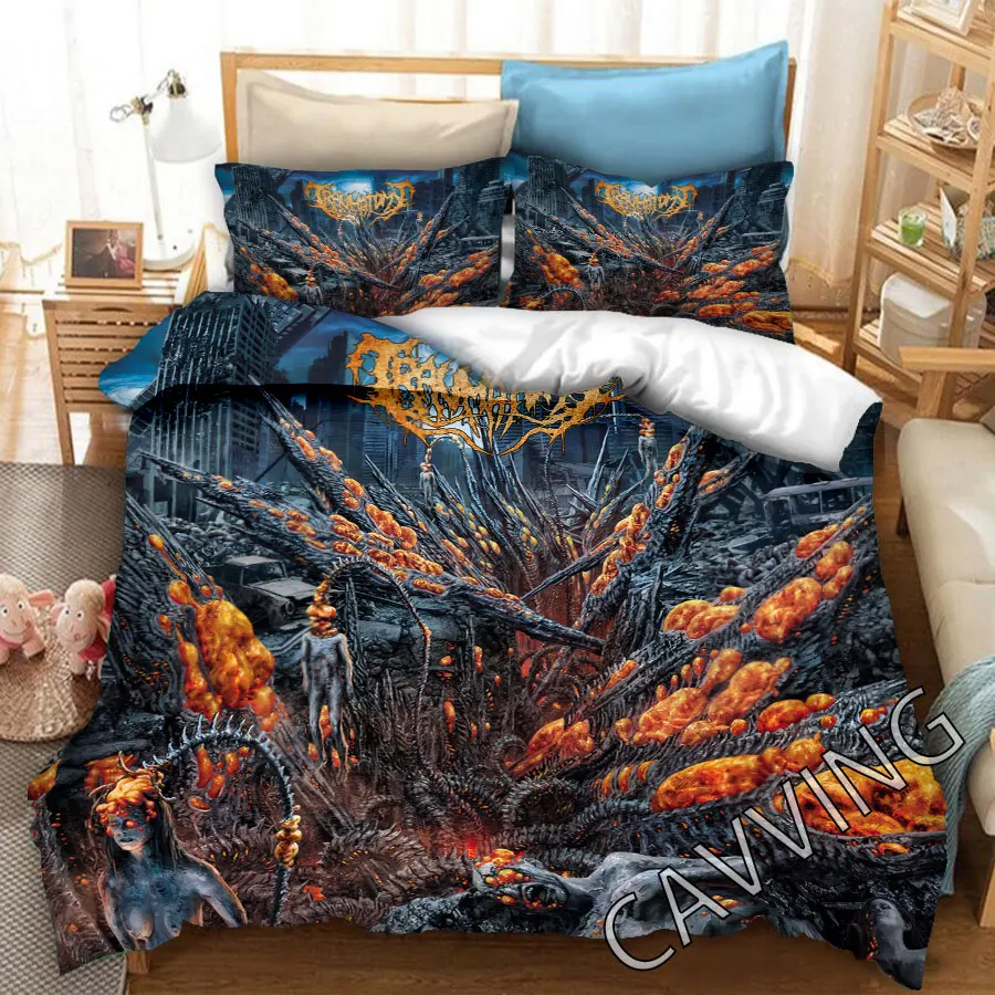Traumatomy Band 3D Printed Bedding Set Duvet Covers & Pillow Cases Comforter Quilt Cover (US/EU/AU Sizes)