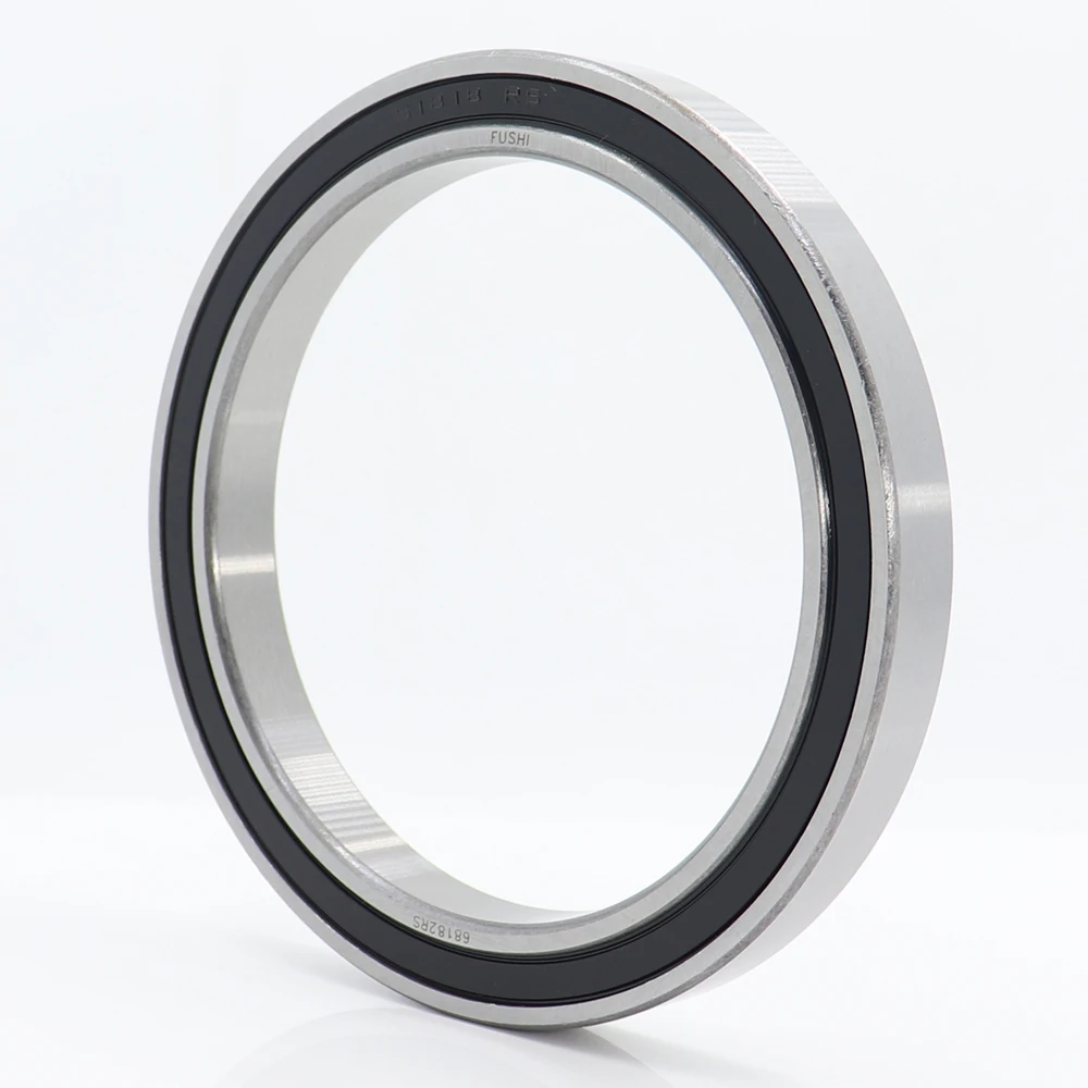 6818 2RS ABEC-1(2 шт) 90x115x13 мм метрические тонкие подшипники 61818 RS 6818RS
