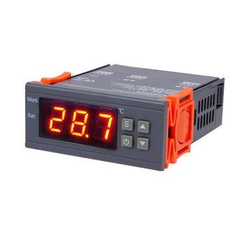 

New Item 220V Intelligent Digital Display Thermostat Temperature Controller Adjustable Temperature Controller Switch MH-1210W