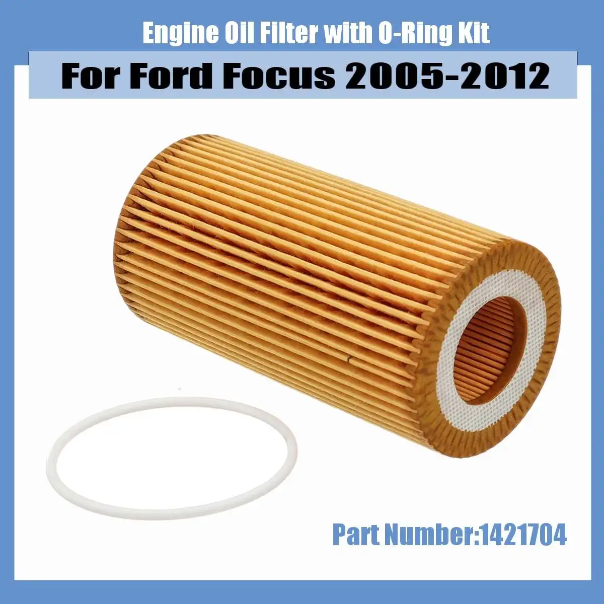 

Engine Oil Filter with O-Ring Kit For Ford Focus 2005-2012 #1421704 Replacement