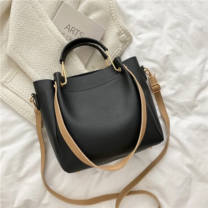 Luxury Handbags Designer Letter Pu Leather Women Shoulder Bags High Capacity Ladies Crossbody Bag Fashion Casual Female Tote Bag