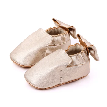

Girls Anti-slip Toddler First Walkers Baby Crib Shoes Newborn Infant Baby Boy Girl Shoes Classical Sneaker PU Rubber Sole