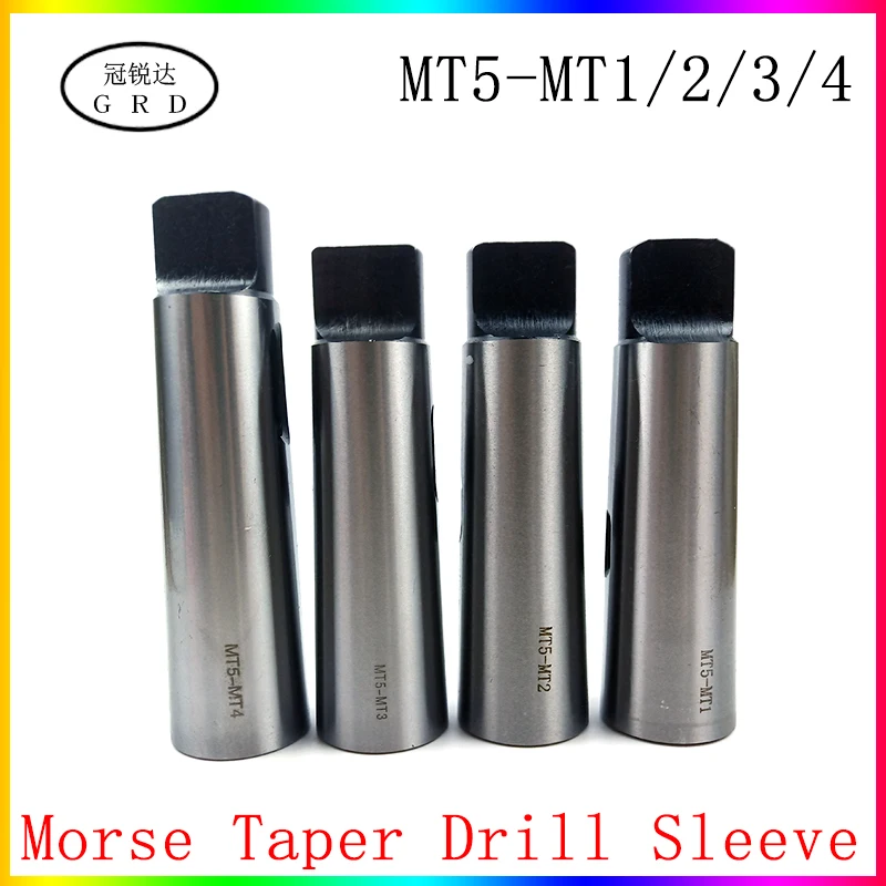 MT1//MT2//MT3//MT4//MT5 45# Steel Morse Taper Reducer Sleeve For Lathe Milling Drill