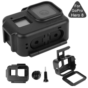 

Camera Case for GoPro 8 Accessories Back Protective Shell Cage Cold Shoe Mount Action Camera Accessories