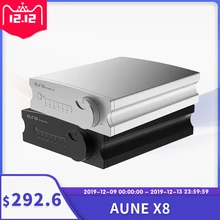 Aune X8 Hifi usb dac es9038q2m DSD512 dac аудио усилитель декодер линейный выход и коаксиальный оптический выход PCM32bit 768 кГц