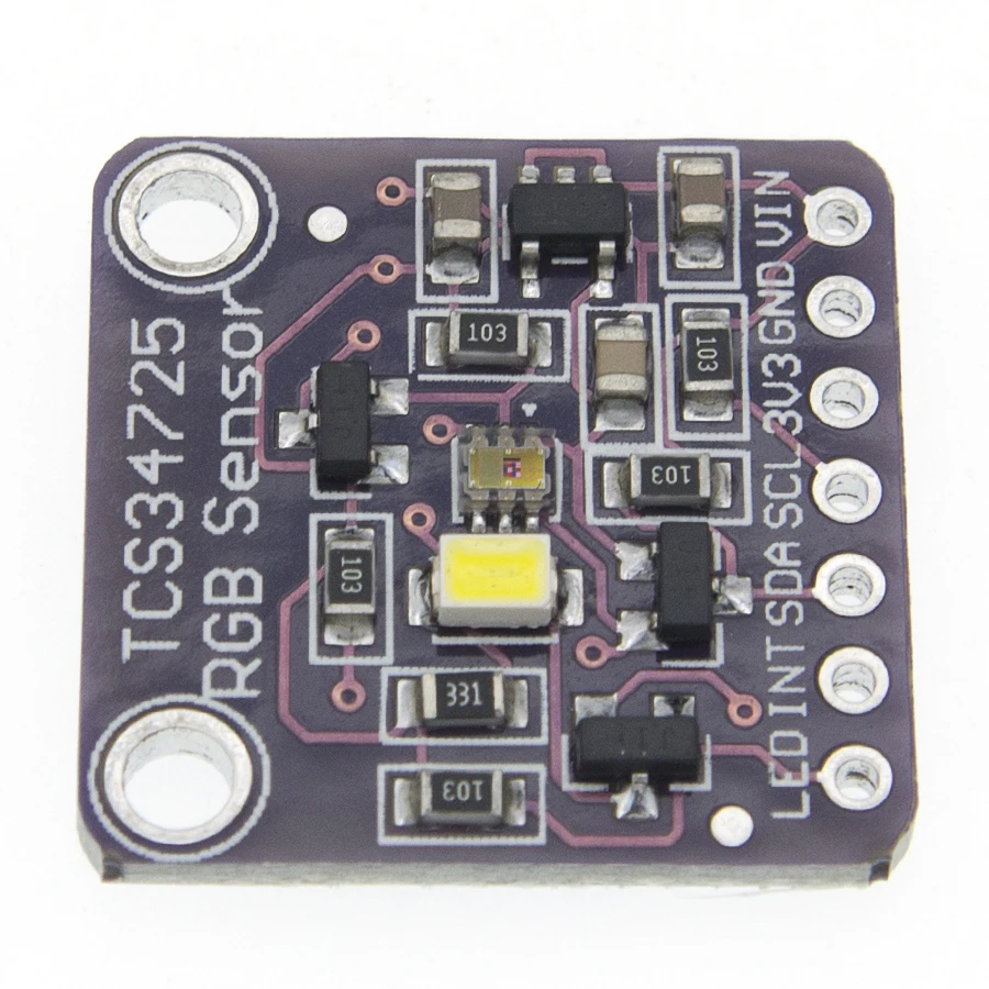 RGB Capteur I2C CJMCU Raspberry Pi 34725 Module TCS34725 pour Arduino 