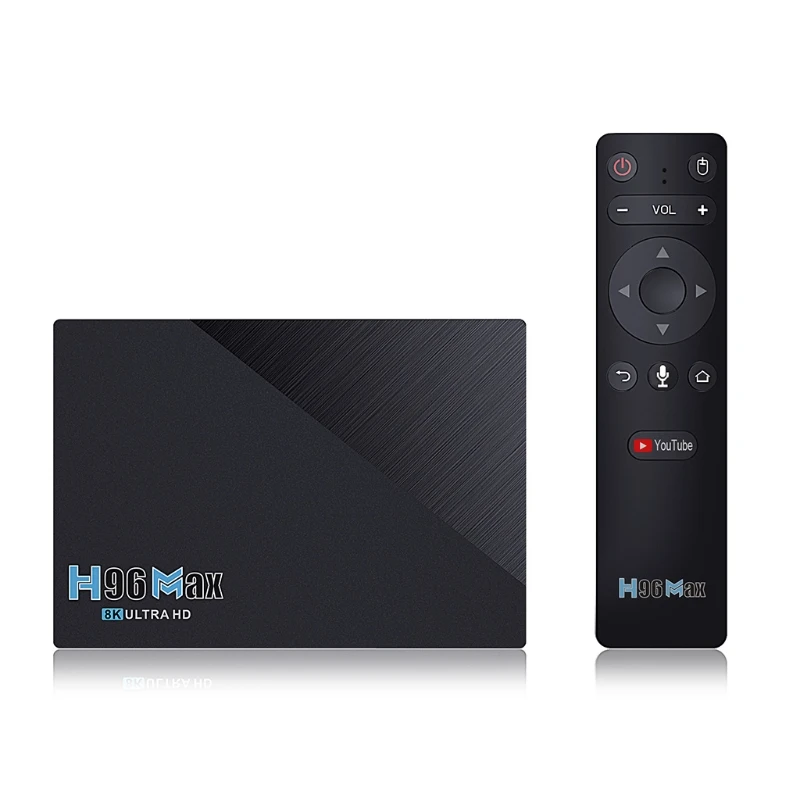 

H96 Max RK3566 Quad Core Dual Wifi 11 TV Box 4GB 32GB/8GB 64GB 2.4G / 5G BT4.0 8K 1000M Set Top Box Media Player