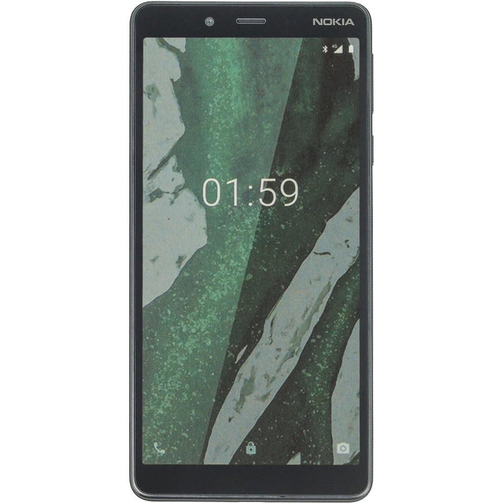 Смартфон Nokia 1 plus 8Gb 1Gb черный 3G 4G 2Sim 5.45" IPS 480x960 And9 8Mpix 802.11 a/b/g/n/ac GPS
