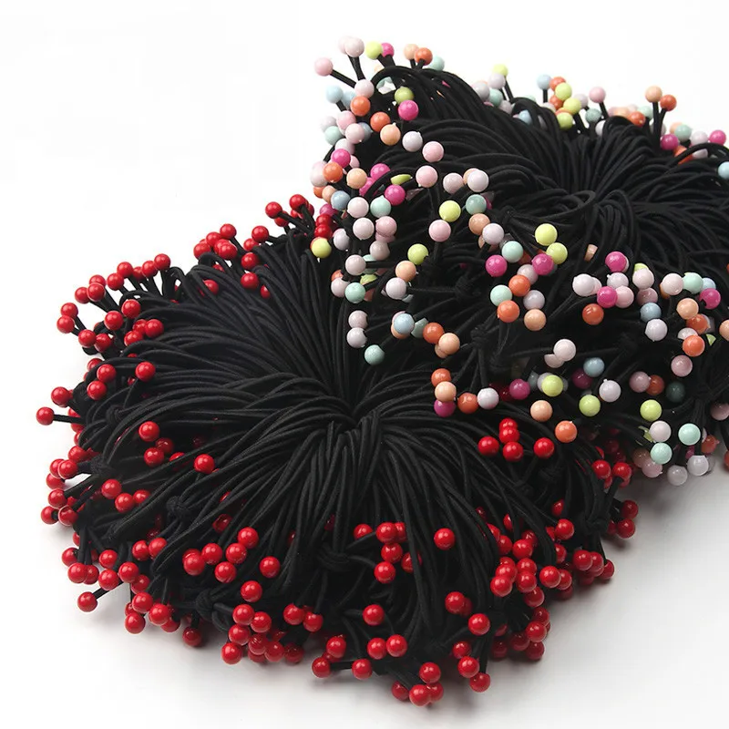 Резинка для волос с красной вишней маленькая свежая резинка в стиле девушки Мори