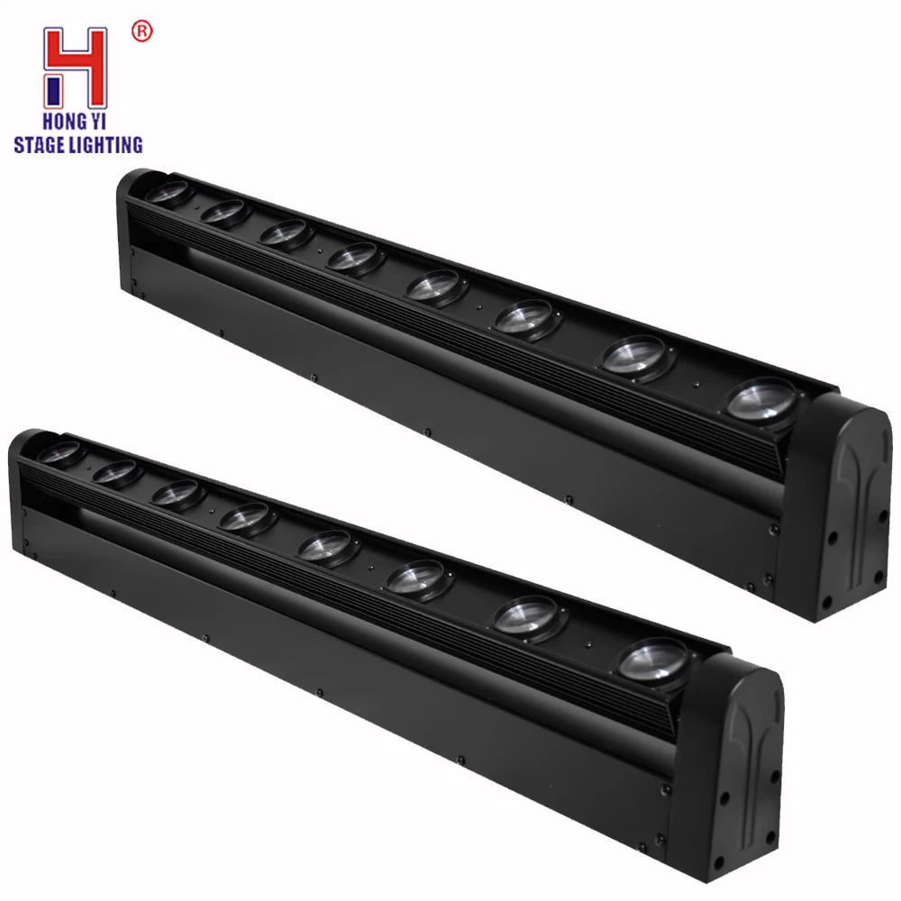 

RGBW 8x12W Led Beam Moving Head Light DMX512 For DJ Disco Party Stage Nightclub Event 2pcs/lot