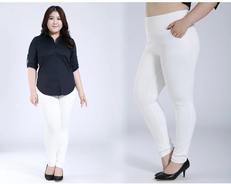 Модные женские брюки,, завышенная талия 6xl 5xl, зима-осень, женские штаны с пуш-ап, высокая талия, обтягивающие брюки-карандаш M693