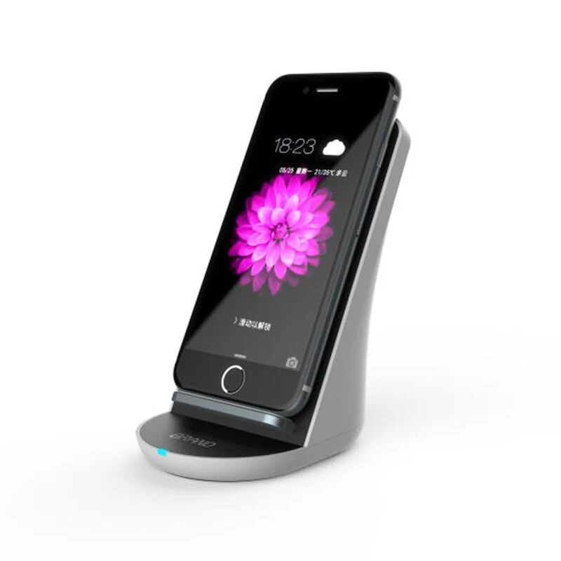 Bluetooth динамик Беспроводное зарядное устройство для Samsung Galaxy S8 S9 S7 S6 Note 5 Note 8 для iPhone X 8 US Plug