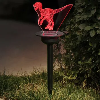

Solar Garden Lights LED 3D Animal Ornament Yard Lamp Outdoor Lawn Decor WWO66