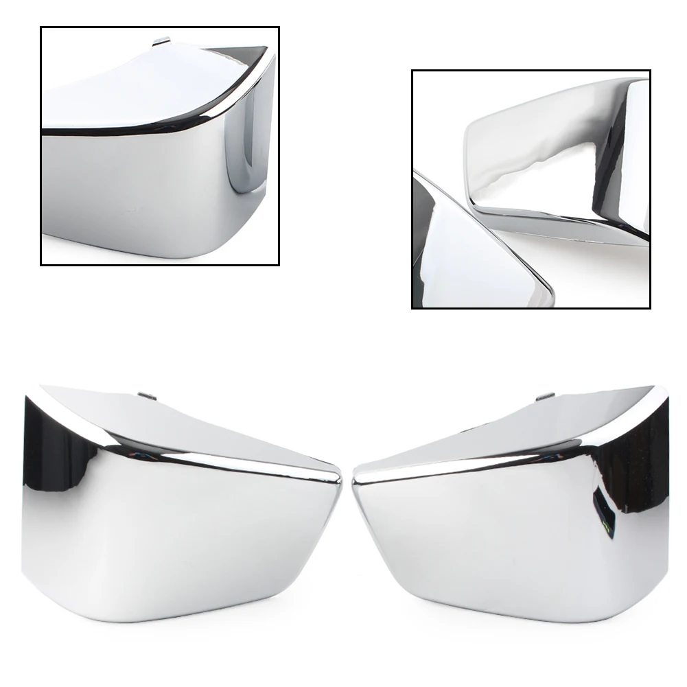 2 шт. хромированный боковой обтекатель для аккумулятора мотоцикла Honda Shadow ACE 750 VT750