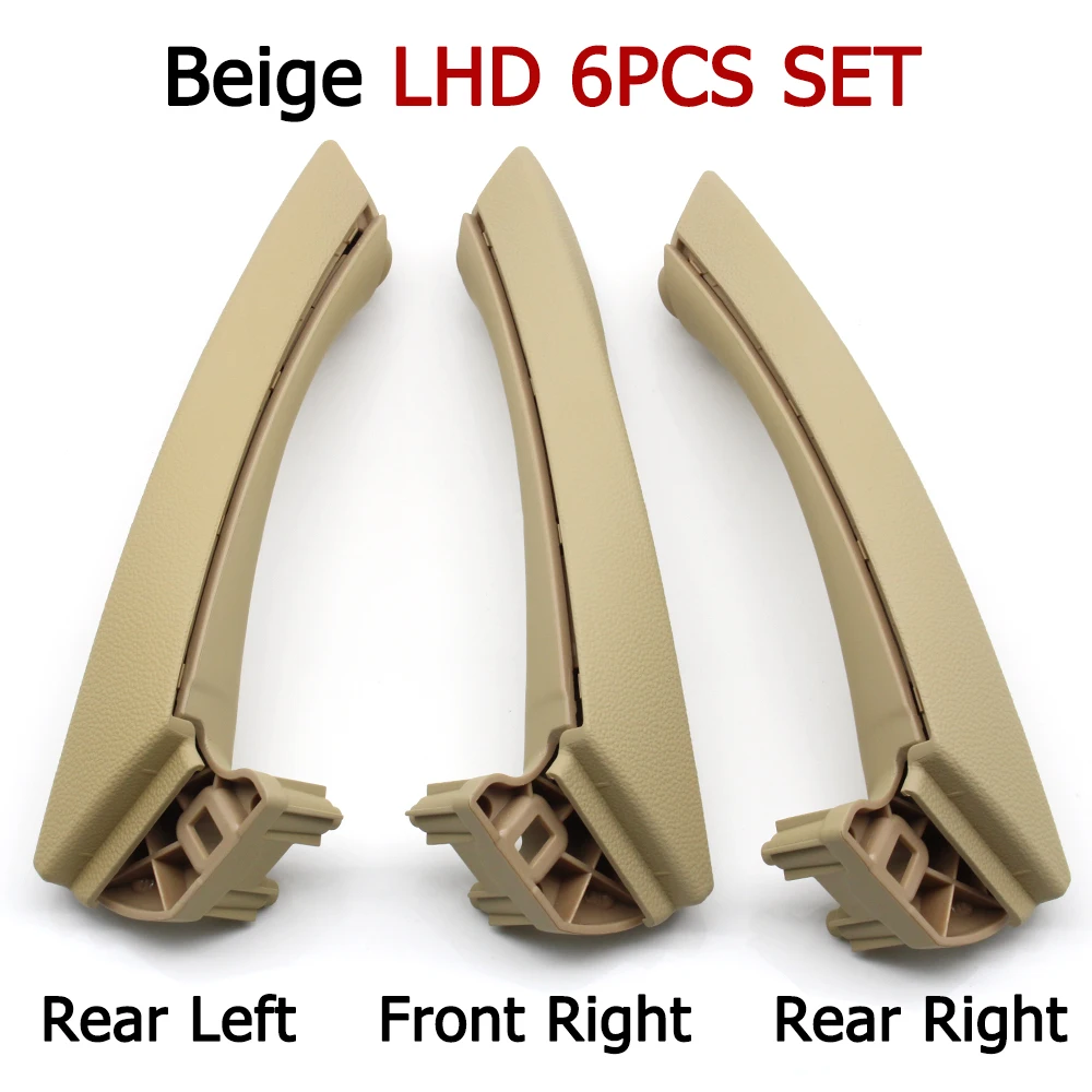 LHD RHD Beige Schwarz Grau Innentürgriff-Set Ersatz für BMW 3er E90 E91 E92 316 318 320 325 328i 2004–2012 – Detail 8