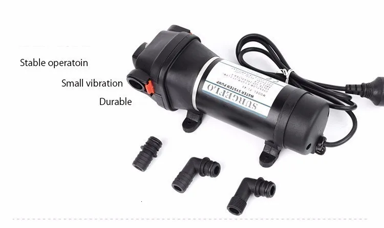 AC 110 В/220 В 40PSI/2.8Bar подъемный 25 м Электрический водяной насос мини мембранный насос, Трюмный насос, насосы FL-41 FL-43