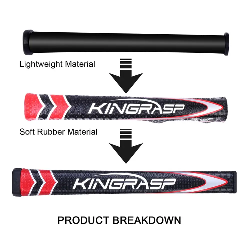 KINGRASP Гольф рукоятка клюшки для гольфа 2 0 захваты коротких клюшек Пять цветов на