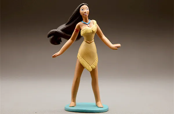 Милая коллекция фигурок принцессы Pocahontas модель игрушек предметы интерьера