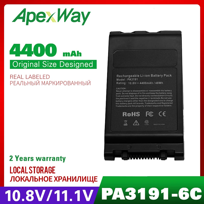 Аккумулятор для ноутбука toshiba Portege M400 Series M405 M700 M750 M780 Pro 4400 6050 R10 R15 R20 R25 M4 M7 6100