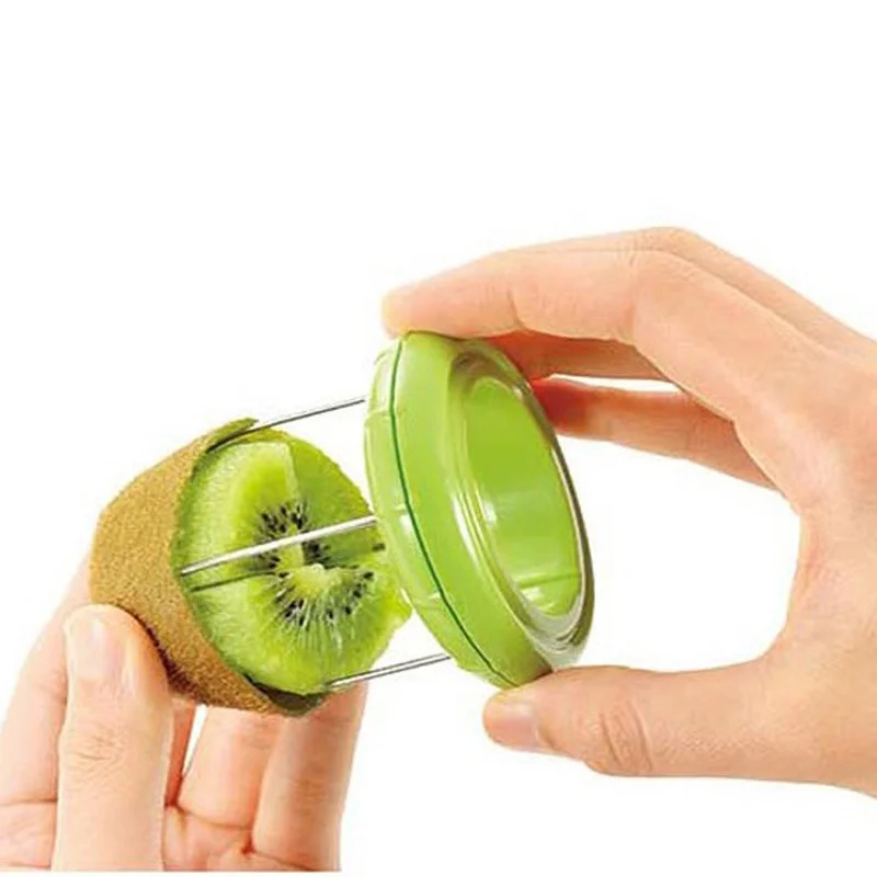 Kitchen Accessories Kiwi Cutter Peeler Slicer Detachable Kitchen Gadget Fruit Peeler Salad Cooking Tool Kiwi Grater Cutter Tool. 