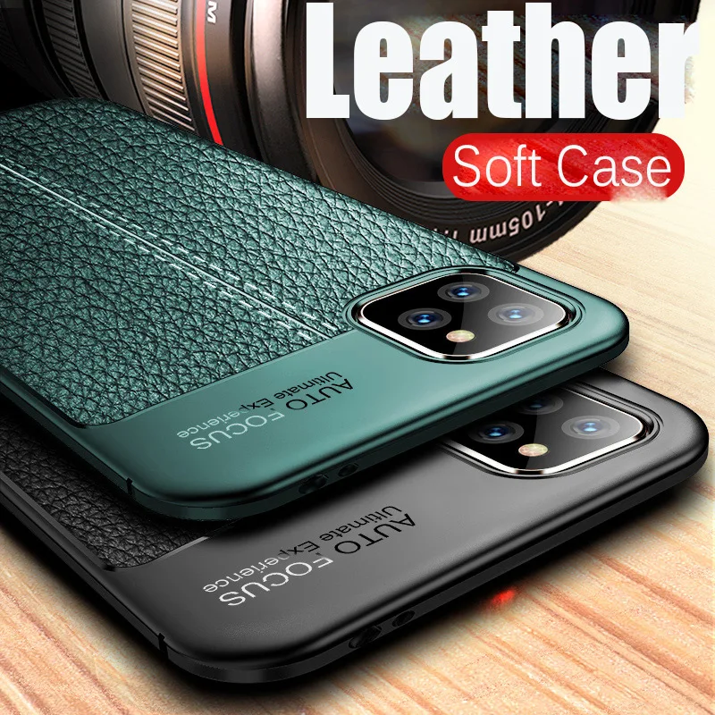 Luxury Silicone PU Leather Phone Case For IPhone 11 X XR XS Max Pro Shockproof Cover 8 7 6 6s Plus Soft Coque |
