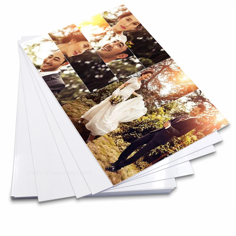 

20 Sheets High-Quality a4 210mm x 297mm Inkjet Glossy 230g260g Waterproof Glossy Photographic Photo Paper