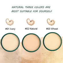 Новинка, 1 шт., прессованная пудра с морскими водорослями, консилер для лица, контроль жирности, осветление, установка макияжа CTN88