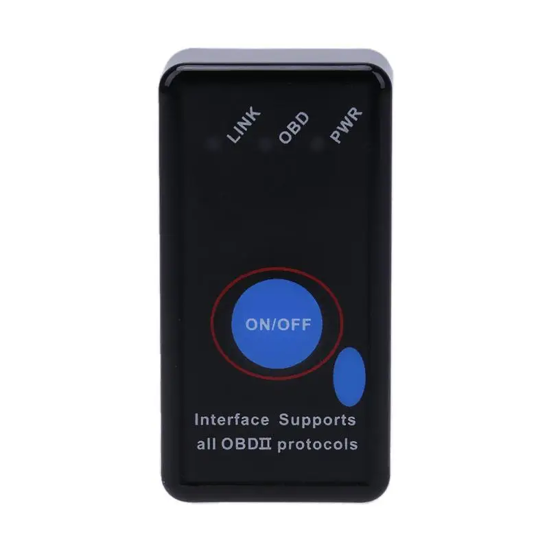 VODOOL ELM327 V2.7 ODB2 Identifier Switch Car Diagnostic Tool with Bluetooth Scanner Adapter Auto |