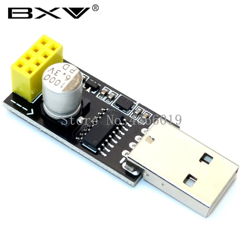 ESP01 программатор адаптер UART GPIO0 ESP-01 адаптер ESP8266 CH340G USB к ESP8266 Серийный беспроводной Wifi доска разработки модуль - Цвет: USB to ESP8266