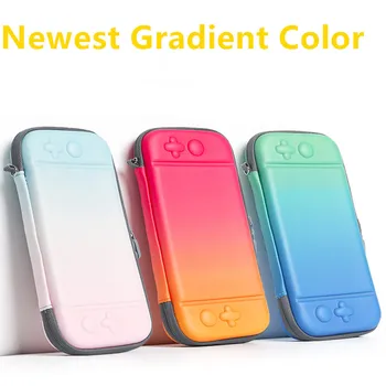 

2020 Gradient Colorful Switch NS Bag Carrying Case Protective Hard Shell Pouch Cover For Nintendo Switch NX Console Accessories