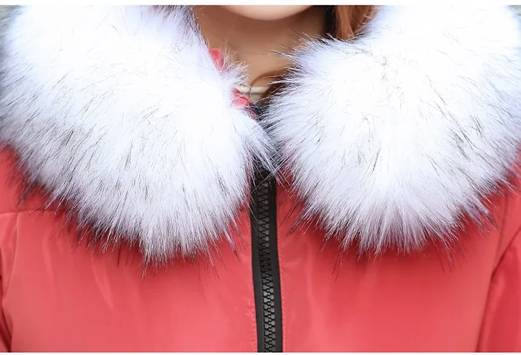 UHYTGF новые женские хлопковые пальто корейские XL-7XL плюс размер парка женский пуховик хлопковая куртка теплые длинные Утепленные зимние пальто для женщин X542