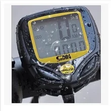 Sunding speed recorder Водонепроницаемый Беспроводной Секундомер одометр велосипедный измеритель скорости/548C ручной секундомер