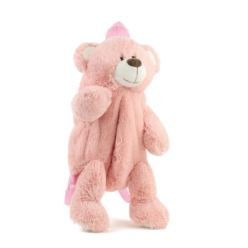 39 センチメートルピンクのクマの人形ぬいぐるみのための大人のクマぬいぐるみガール 女性のための子供ショルダーバッグ幼稚園 Plush Backpacks Aliexpress