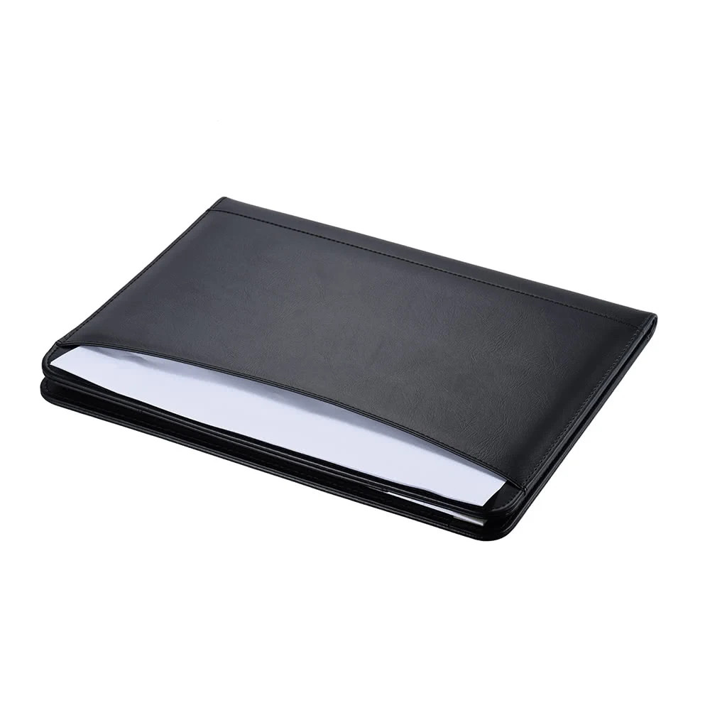 

A4 Business Portfolio Padfolio Folder Document Organizer Case PU Leather A4 Portfolio File Organizer Padfolio Portfolio