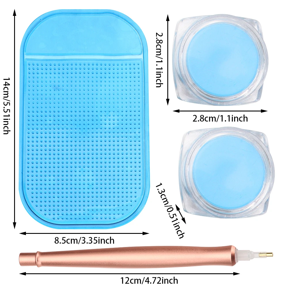 Diamond Painting Pen Alloy Fashion Point Drill Pen 13Pcs DIY Craft Nail Art Sewing Accessories